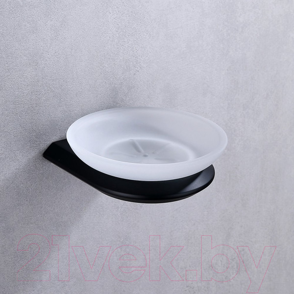 Изображение товара Мыльница Abber Nord AA1558B (черный матовый)