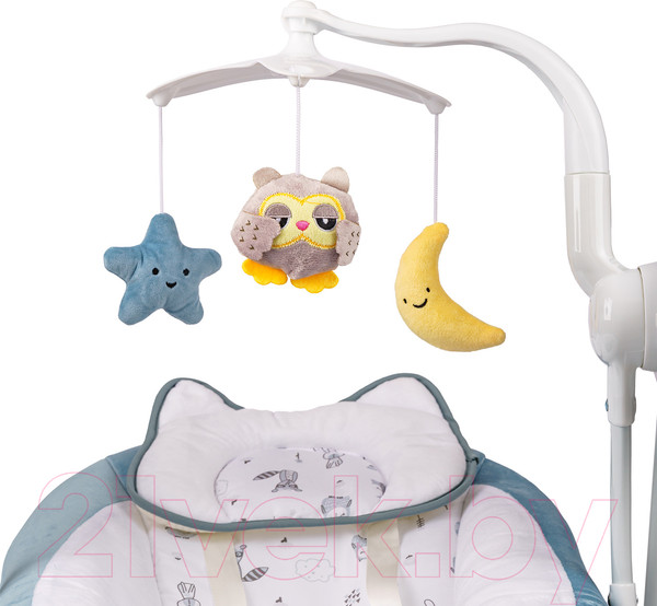Изображение товара Качели для новорожденных INDIGO Star (синий)