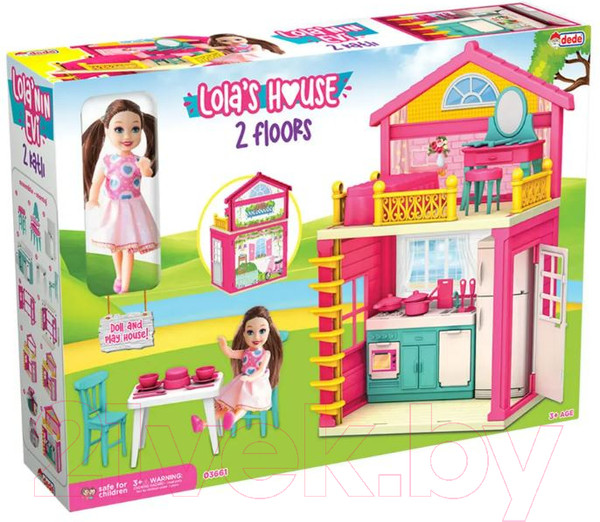 Изображение товара Кукольный домик Dede Lola's House 2 Floors / 03661