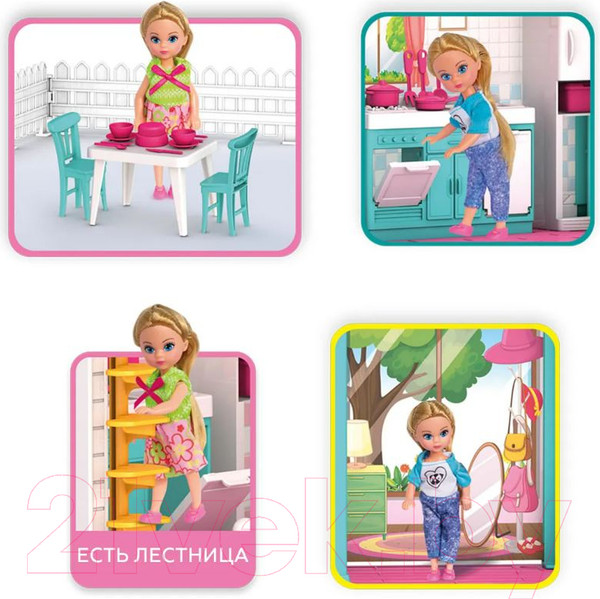 Изображение товара Кукольный домик Dede Mila's Dream 2 Floors / 03757