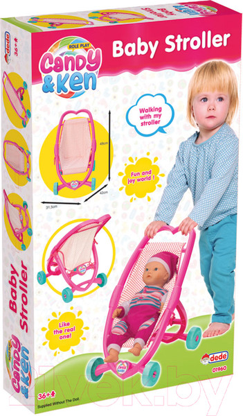 Изображение товара Коляска для куклы Dede Candy Baby Прогулочная / 01960