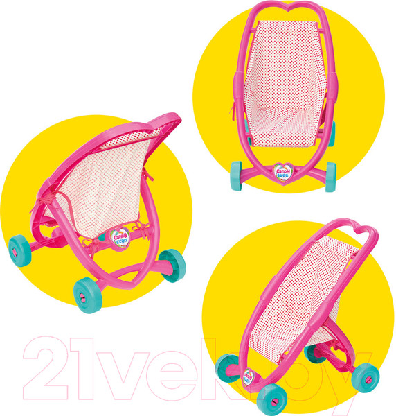 Изображение товара Коляска для куклы Dede Candy Baby Прогулочная / 01960