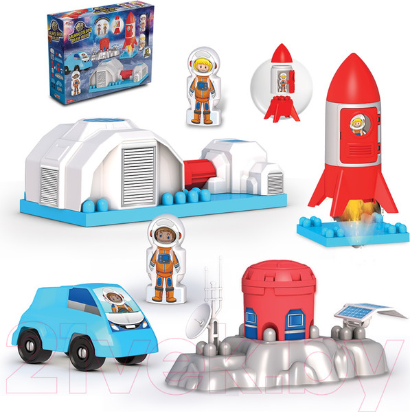 Изображение товара Конструктор Dede Космическая станция / 03761