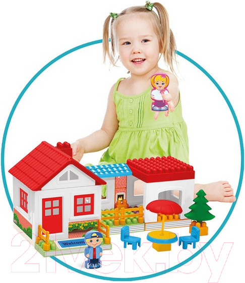 Изображение товара Конструктор Dede Любимый дом / 03135