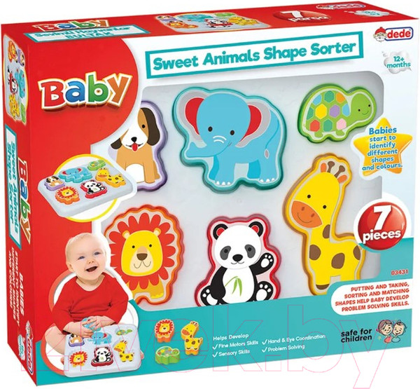 Изображение товара Сортер Dede Логика-вкладыши Африка / 03431