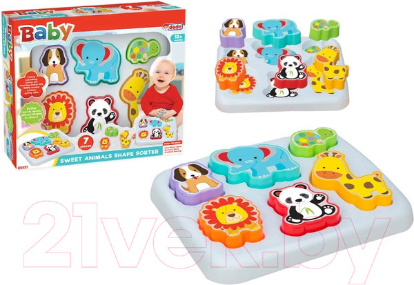 Изображение товара Сортер Dede Логика-вкладыши Африка / 03431