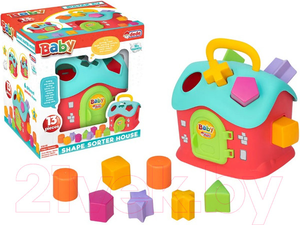 Изображение товара Сортер Dede Логика Сказочный домик / 03418