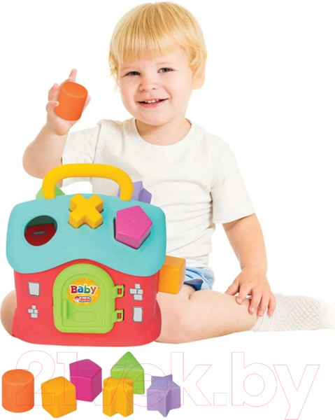 Изображение товара Сортер Dede Логика Сказочный домик / 03418