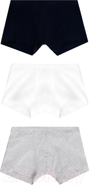 Изображение товара Комплект трусов детских Mark Formelle 413342-3 (р.116/122-60-54, серый меланж 4306-А)