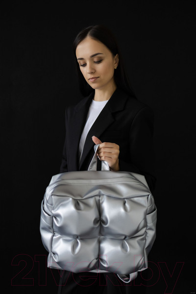 Изображение товара Рюкзак MT.Style Puff (серебристый)