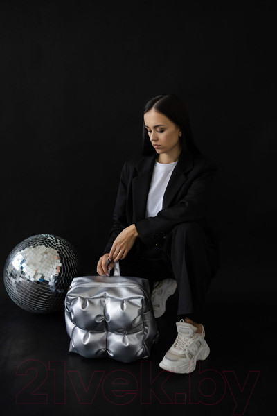 Изображение товара Рюкзак MT.Style Puff (серебристый)