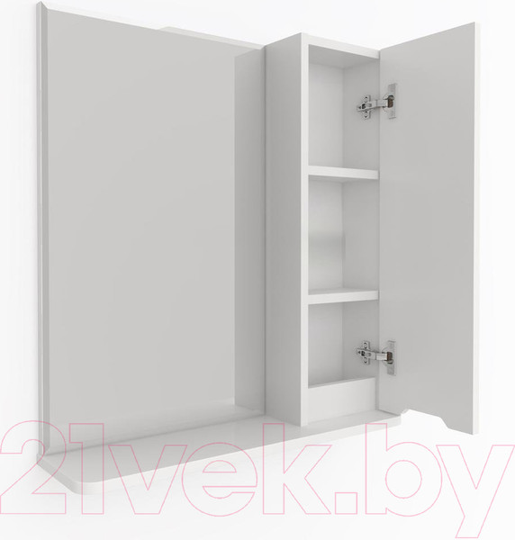 Изображение товара Шкаф с зеркалом для ванной Какса-А Моника 62 б/о (правый)