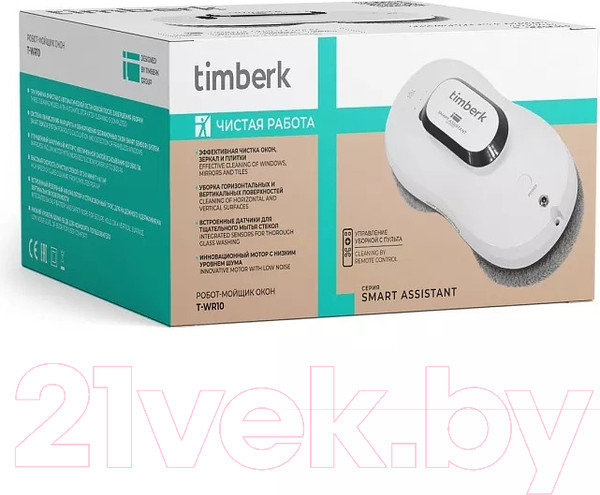 Изображение товара Робот-мойщик окон Timberk T-WR10