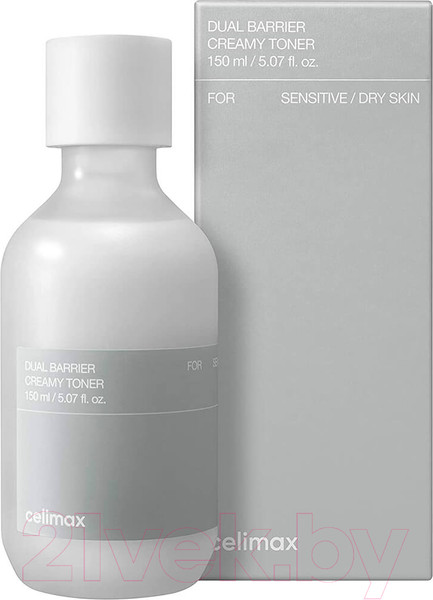 Изображение товара Тонер для лица Celimax Dual Barrier Creamy Toner Увлажняющий (150мл)