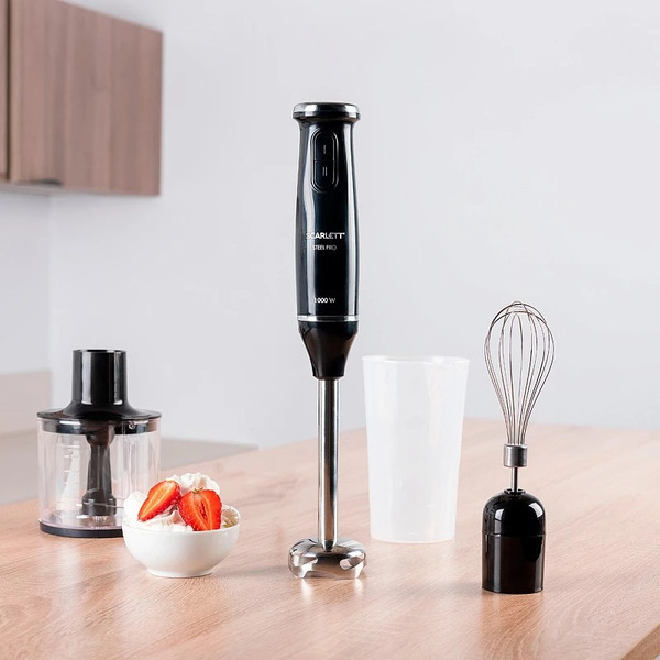 Изображение товара Блендер погружной Scarlett SC-HB42F12 (черный)
