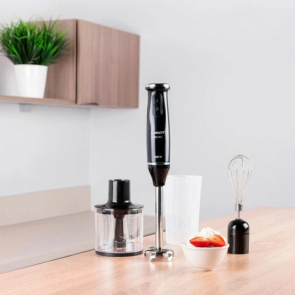Изображение товара Блендер погружной Scarlett SC-HB42F12 (черный)