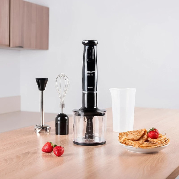 Изображение товара Блендер погружной Scarlett SC-HB42F12 (черный)
