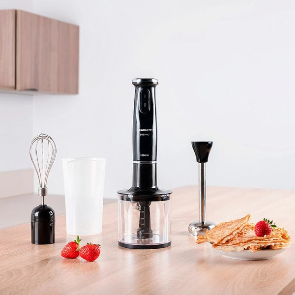 Изображение товара Блендер погружной Scarlett SC-HB42F12 (черный)