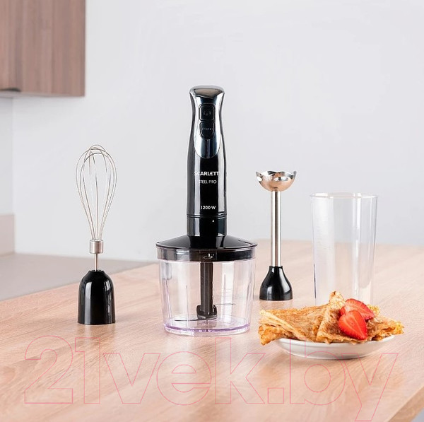 Изображение товара Блендер погружной Scarlett SC-HB42F26 (черный)