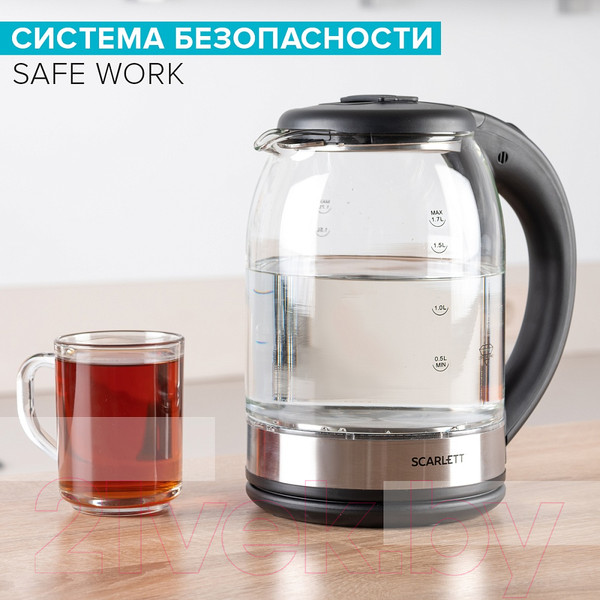 Изображение товара Электрочайник Scarlett SC-EK27G10