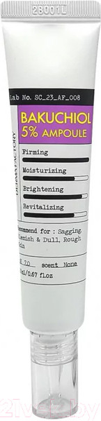 Изображение товара Сыворотка для лица Derma Factory Bakuchiol 5% Ampoule (20мл)
