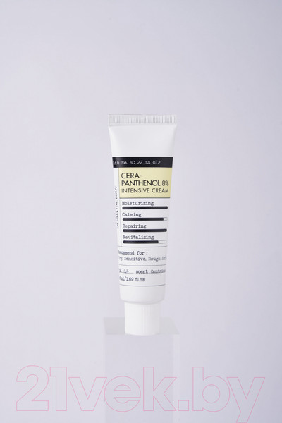 Изображение товара Крем для лица Derma Factory Cera-Pantenol 8% Intensive Cream Увлажняющий (50мл)