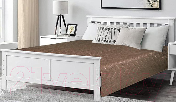 Изображение товара Покрывало Nivasan Модерн 210x240 / P.Md 210-8 (коричневый)