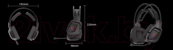 Изображение товара Наушники-гарнитура A4Tech Bloody MR575 (черный)