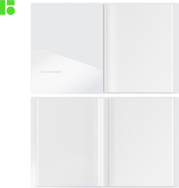 Изображение товара Папка для бумаг Berlingo DoubleWhite / DB4_40397 (белый)