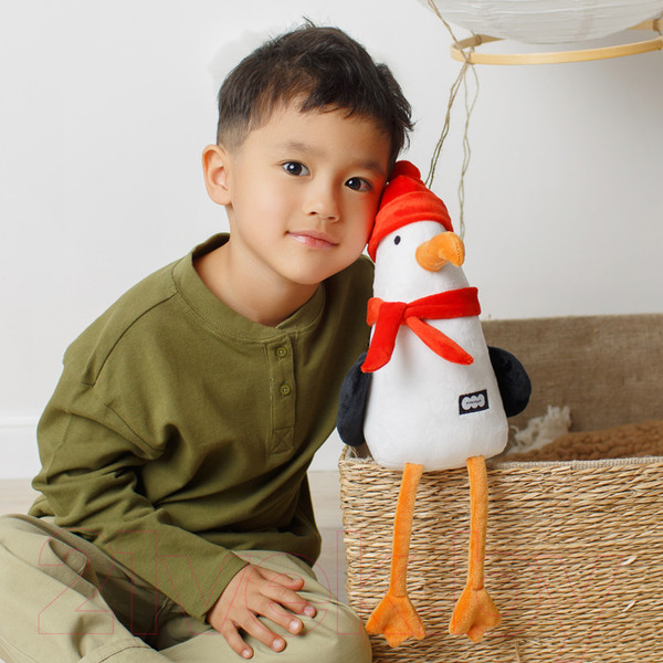 Изображение товара Мягкая игрушка Мякиши Чайка Зима / 820