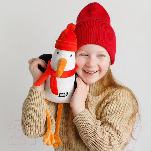 Изображение товара Мягкая игрушка Мякиши Чайка Зима / 820