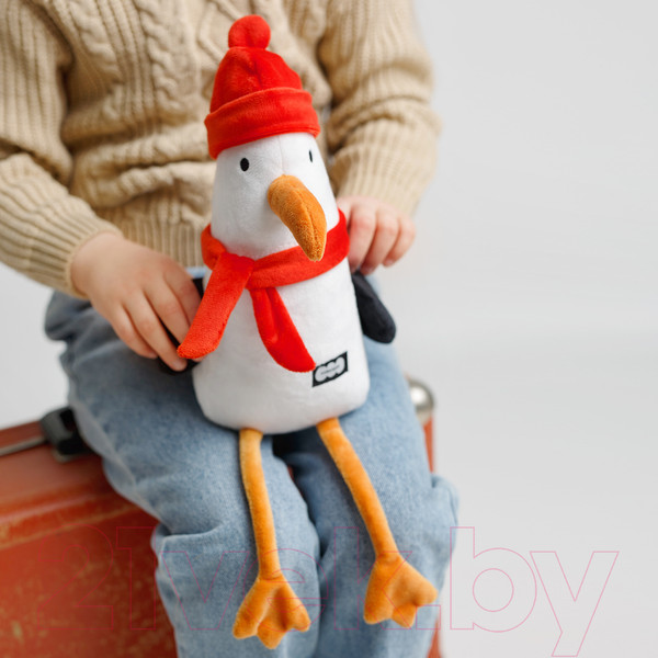 Изображение товара Мягкая игрушка Мякиши Чайка Зима / 820