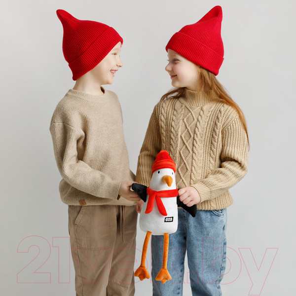 Изображение товара Мягкая игрушка Мякиши Чайка Зима / 820