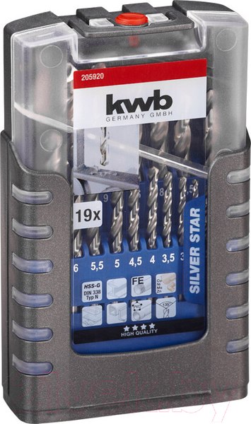 Изображение товара Набор сверл KWB 49205920