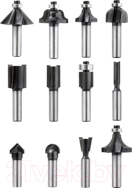 Изображение товара Набор фрез KWB 49757290 (12шт)