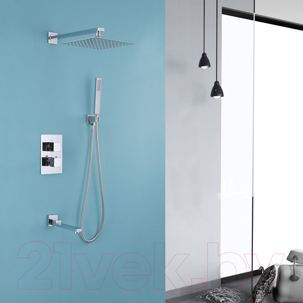 Изображение товара Душевая система со смесителем Abber Daheim AF8250 (хром)