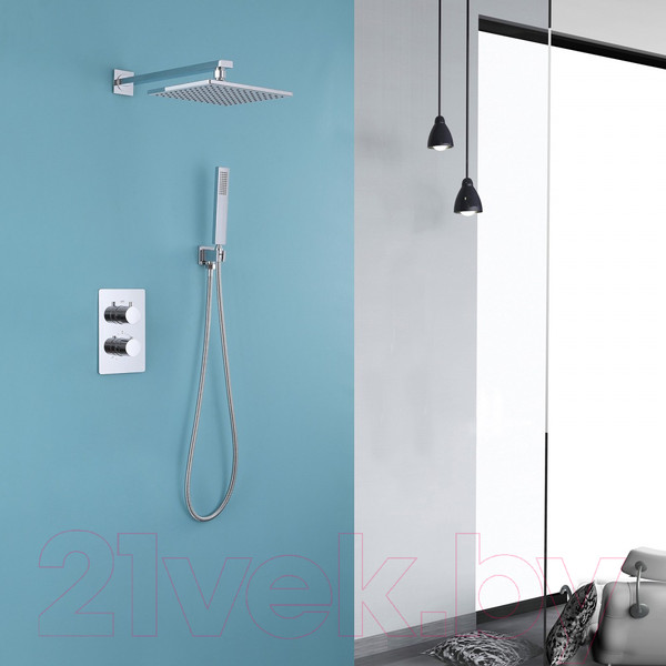 Изображение товара Душевая система со смесителем Abber Wasser Insel AF8051 (хром)