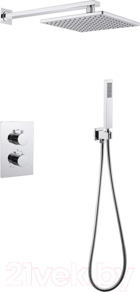 Изображение товара Душевая система со смесителем Abber Wasser Insel AF8051 (хром)