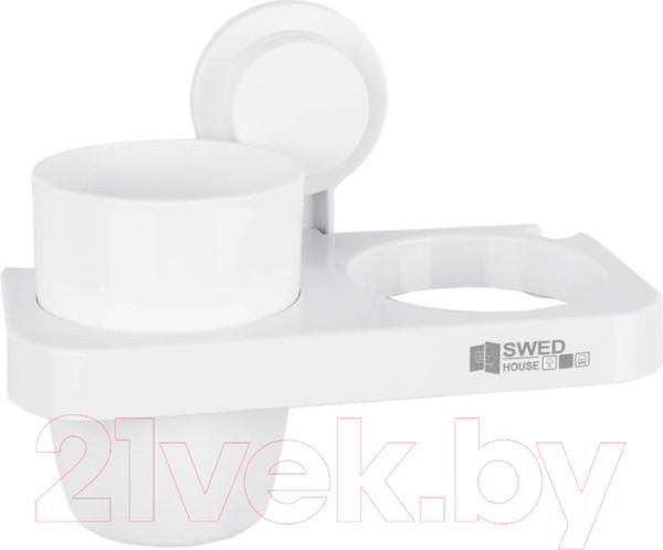 Изображение товара Стакан для зубной щетки и пасты Swed house Wall-Mounted Glass For Toothbrushes R5240