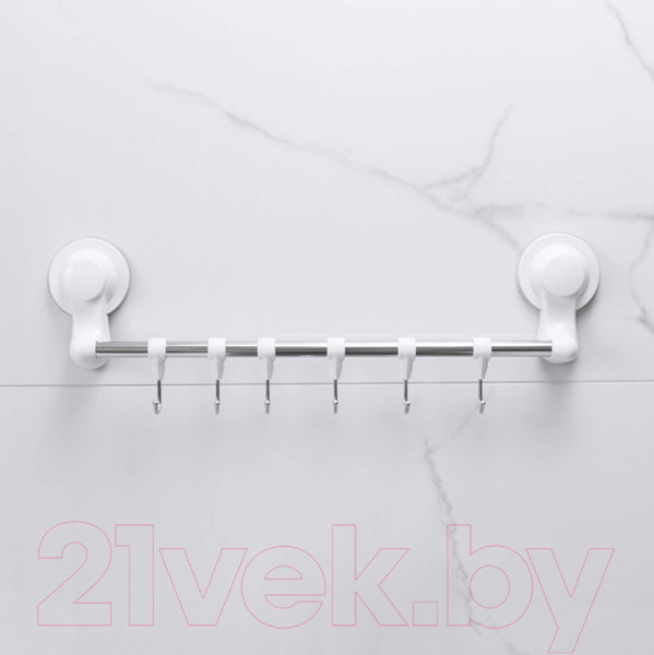 Изображение товара Полка для ванной Swed house Bathroom Shelf With Hooks R5180