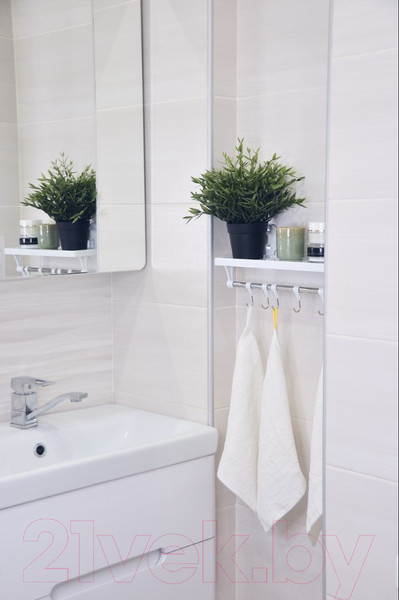 Изображение товара Полка для ванной Swed house Bathroom Shelf With Hooks R5180