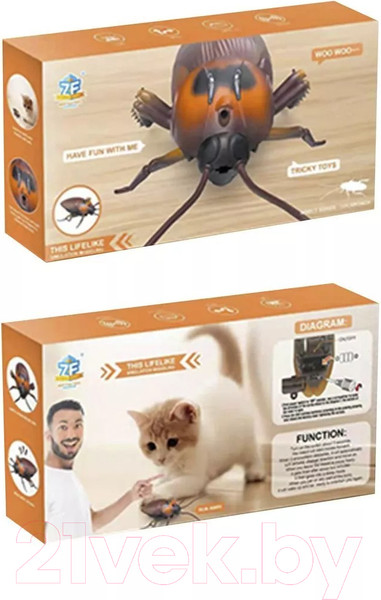 Изображение товара Интерактивная игрушка Наша игрушка Таракан / 9916S