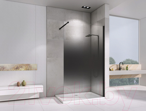 Изображение товара Душевая стенка Abber Immer Offen AG69103BS