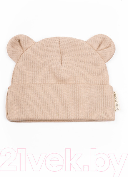 Изображение товара Комплект одежды для малышей Amarobaby Fashion / AB-OD21-FS5001/03-56 (бежевый, р. 56)