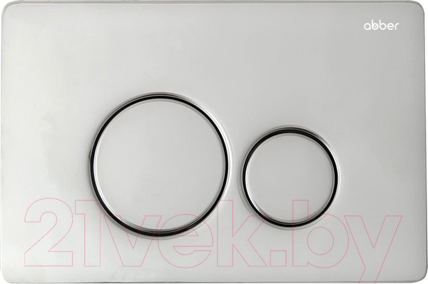 Изображение товара Кнопка для инсталляции Abber AC0121 (хром)