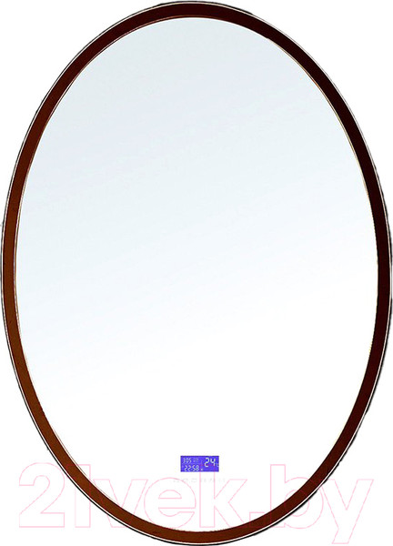 Изображение товара Зеркало Abber Stein AS6610BR (коричневый, с подсветкой)