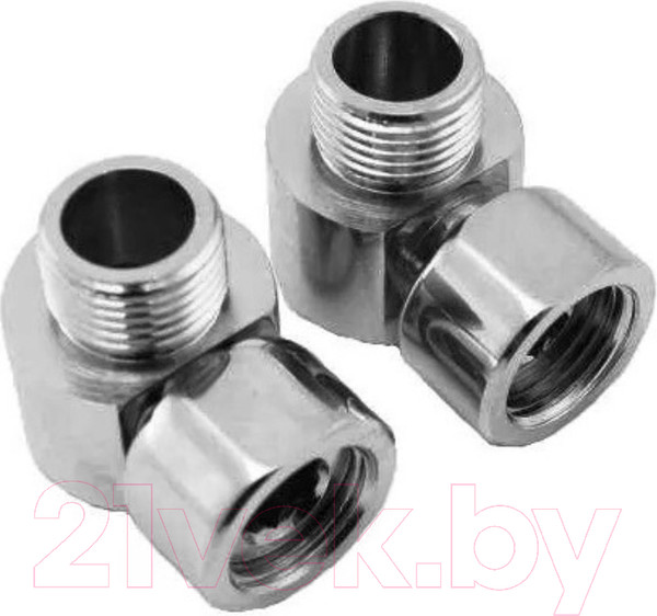 Изображение товара Комплект фитингов для полотенцесушителя Luxon 3/4"x1/2" / 751SCH0504 (хром)