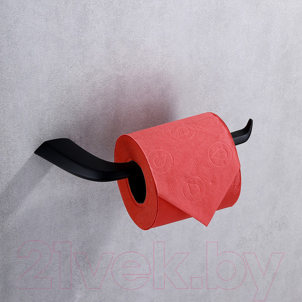 Изображение товара Держатель для туалетной бумаги Abber Nord AA1531B (черный матовый)