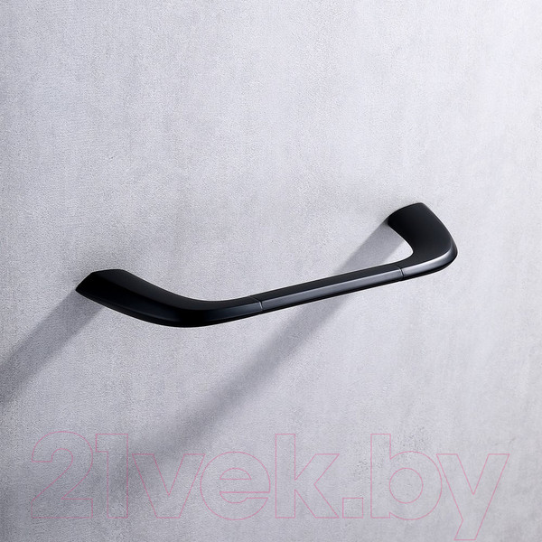 Изображение товара Держатель для полотенца Abber Nord AA1551B (черный матовый)