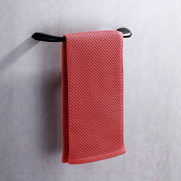 Изображение товара Держатель для полотенца Abber Nord AA1551B (черный матовый)